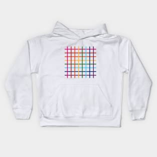 Pride Plaid Kids Hoodie